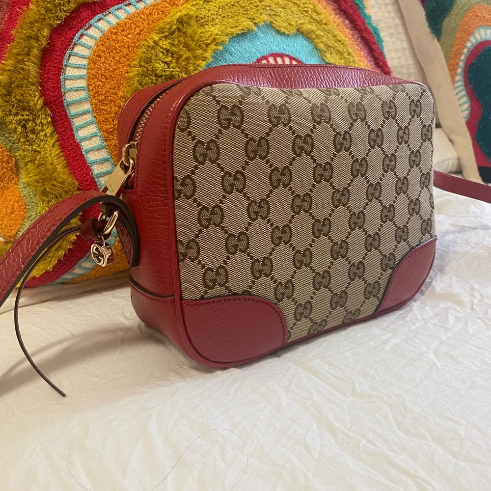 Gucci Bree Crossbody Canvas Bag